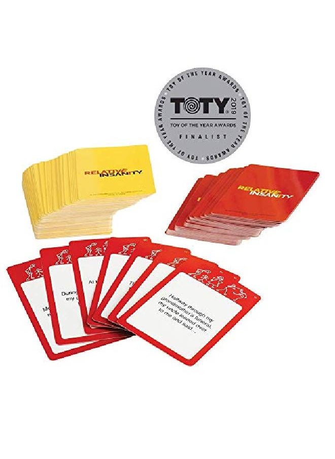 PlayMonster - Relative Insanity Hilarious Party Game From Comedian Jeff Foxworthy Ages 14+ 4+ Players - Image 1
