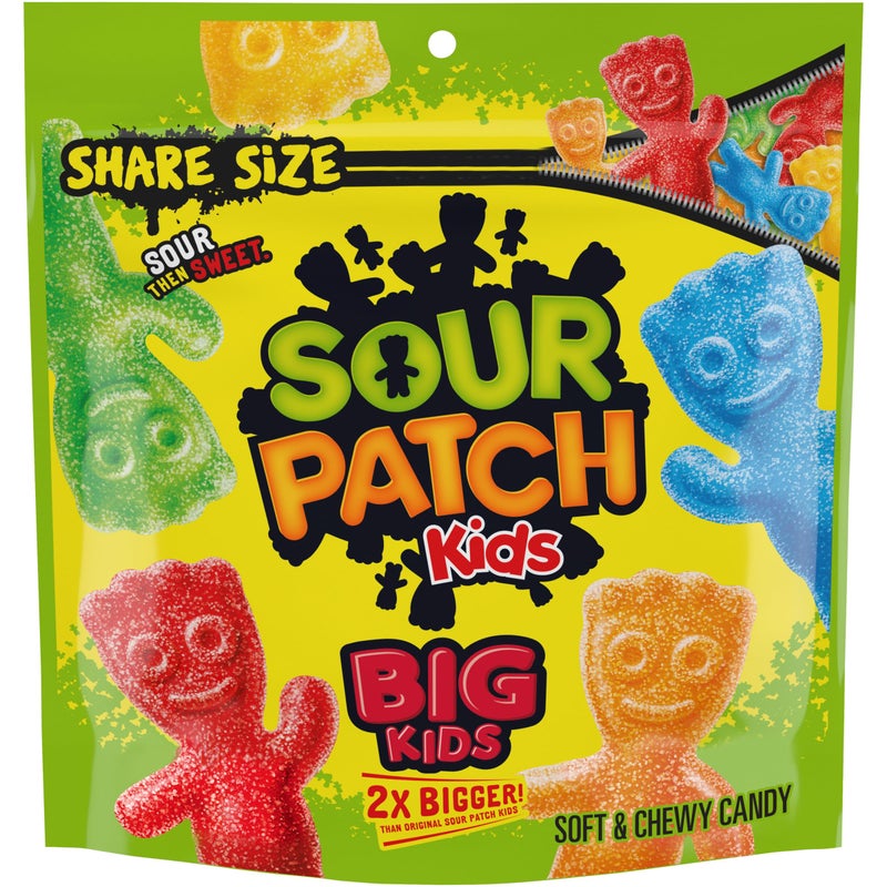 SOUR PATCH KIDS Big Kids Soft & Chewy Candy, Share Size, 12 oz - Image 1