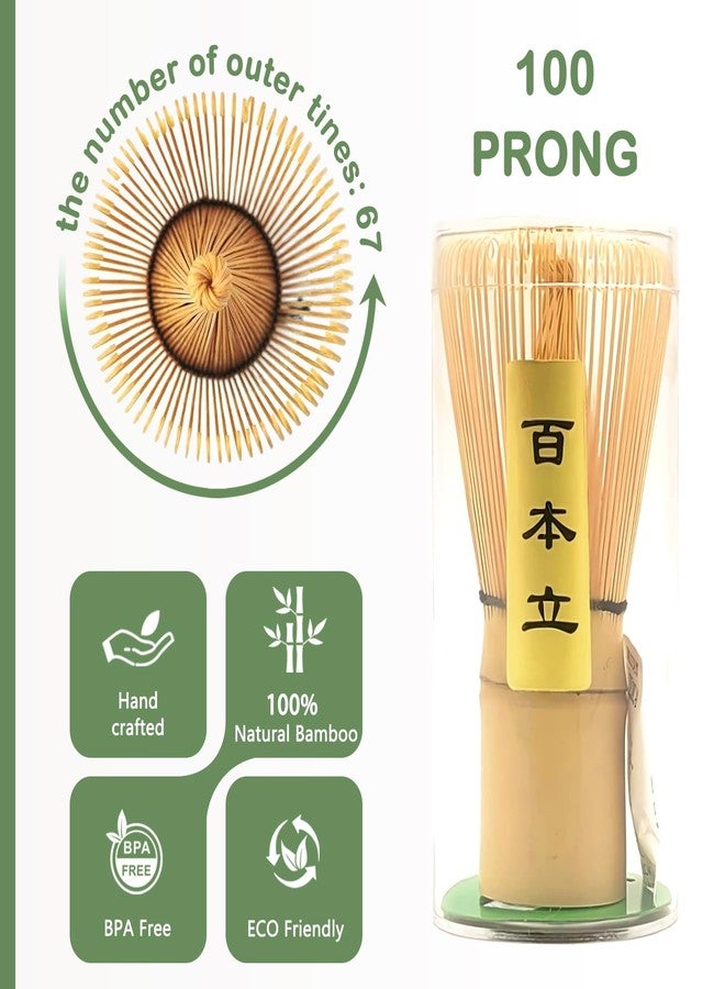 KOIMYSA Cute Matcha Whisk Set with Cat and Strawberry Pattern Matt Matcha Bowl, 5PCS Traditional Bamboo Whisk Kit, Chasen and Chashaku, White - Image 4