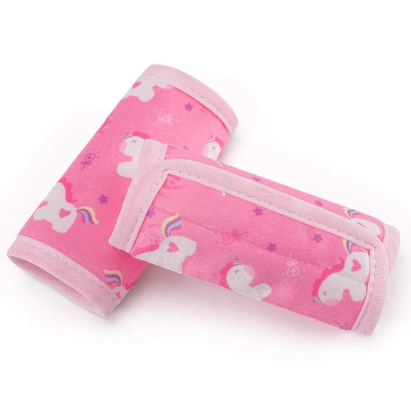 COOLBEBE Car Seat Straps Shoulder Pads for Baby Kids Super Soft Seat Belt Covers for All Car SeatsPushchairStrollerHigh Chair - Image 3