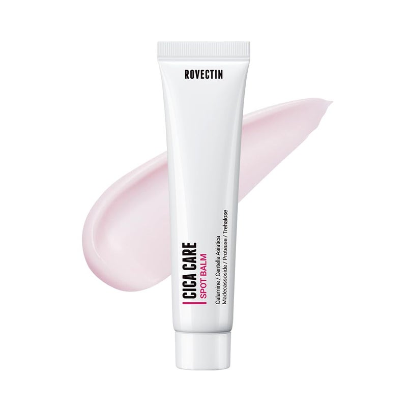 ROVECTIN Cica Care Face Balm - Immediate Redness Relief Face Moisturizer for Acne Prone, Sensitive Skin | Spots, Scar Reducing with Calamine and Madecassoside | Vegan, Korean Skincare(1.4 fl oz) - Image 1