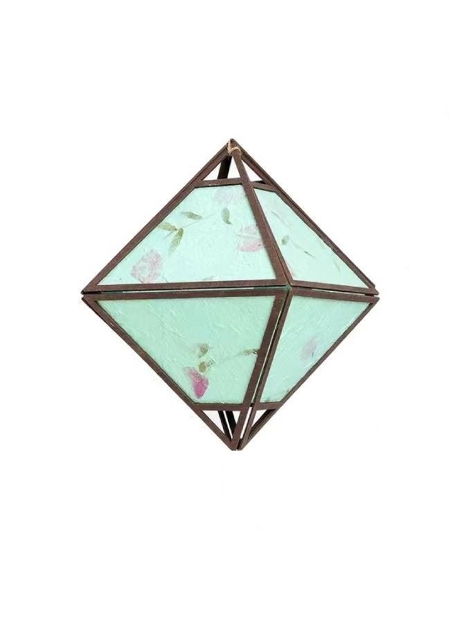 fashionhome Rhombus Portable Lantern with Tassel Light Lamp for Diwali Spring Festival Home Decoration - Image 3