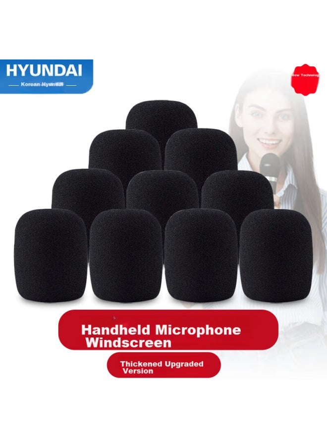 Nintaus Pj-hm*10 Microphone Cap, Foam Cover, Anti-slip Cover, Anti-spray Cover, Anti-slip Ring, Anti-drop Ring, Thickened Special Protective Accessories, Black, Thickened Version, New - Image 4