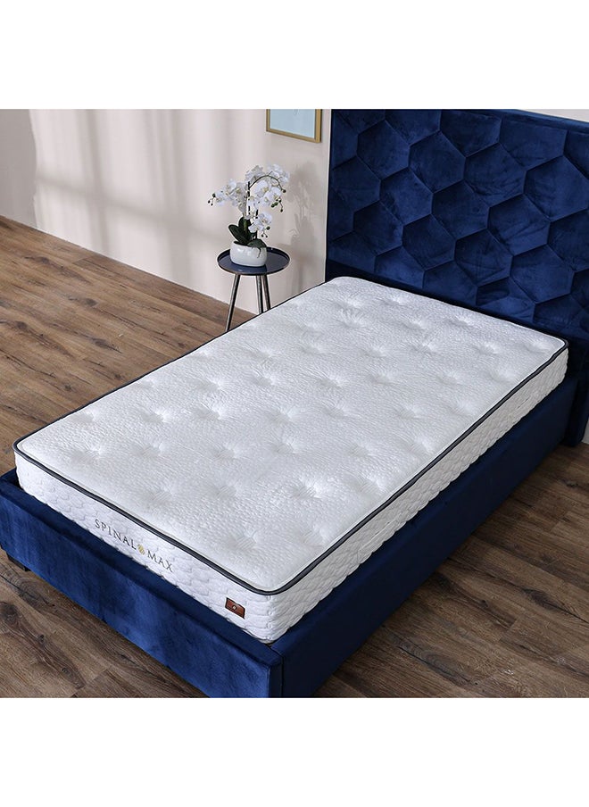 Aloe Vera Spinal Max Foam With Bonnell Spring Mattress Medium Firm Feel Single Mattress Spine Balance For Pressure Relief L 190 X W 90 X 25 cm Thickness White/Grey - pzsku/Z3010BA31A5DBF098E0AFZ/45/_/1715236961/e345ee14-25f9-45e5-807c-b1aa178cb8a3