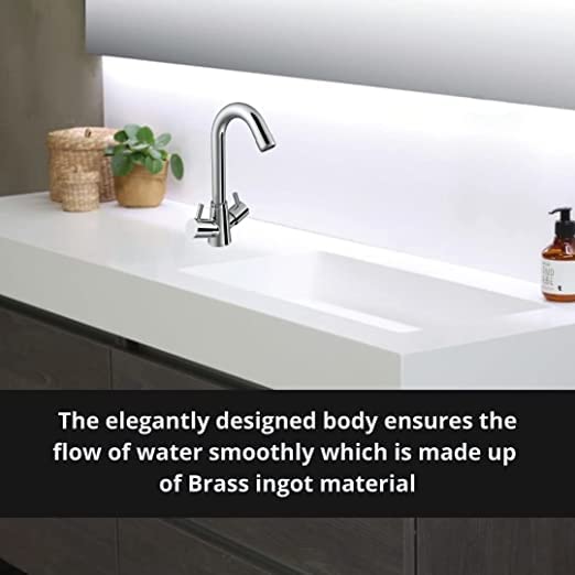 Suzec Centre Hole Basin Mixer - Image 3