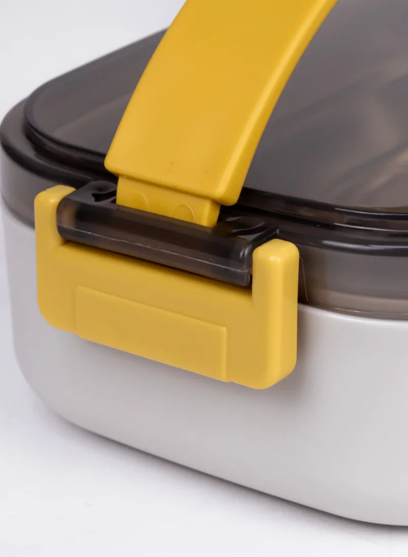 نيسان Japanese-style Leak-proof Stainless Steel Lunch Box 700ml Bento Box Portable Airtight Thermal Food Container for Picnics Office School food storage - with Detachable Silicone Strap