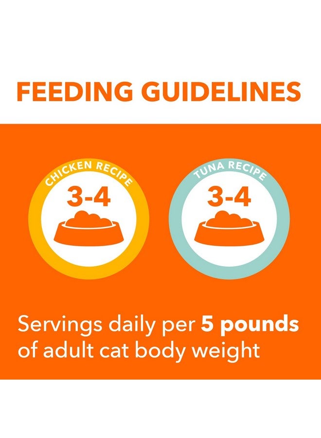 IAMS PERFECT PORTIONS Healthy Adult Grain Free Wet Cat Food Pate Variety Pack, Chicken Recipe and Tuna Recipe, (12) 2.6 oz. Easy Peel Twin-Pack Trays, 24 Total Packs - Image 5