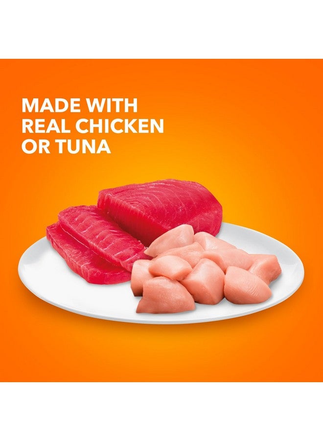 IAMS PERFECT PORTIONS Healthy Adult Grain Free Wet Cat Food Pate Variety Pack, Chicken Recipe and Tuna Recipe, (12) 2.6 oz. Easy Peel Twin-Pack Trays, 24 Total Packs - Image 2