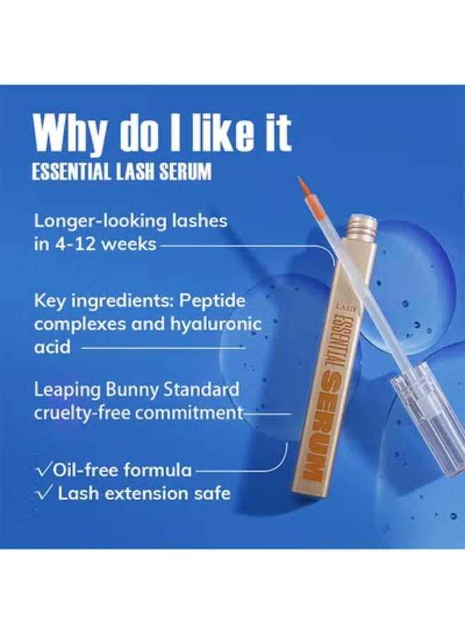 Hoygi Lash Serum - Fuller & Longer Looking Eyelashes, Advanced Lash Enhancing Treatment For Natural Lashes, Extensions & Eyebrows, Vegan & Cruelty-Free, 4ml - Image 4