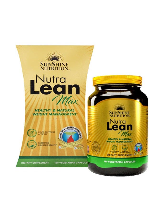 SUNSHINE NUTRITION NUTRAL LEAN MAX CAPS 180