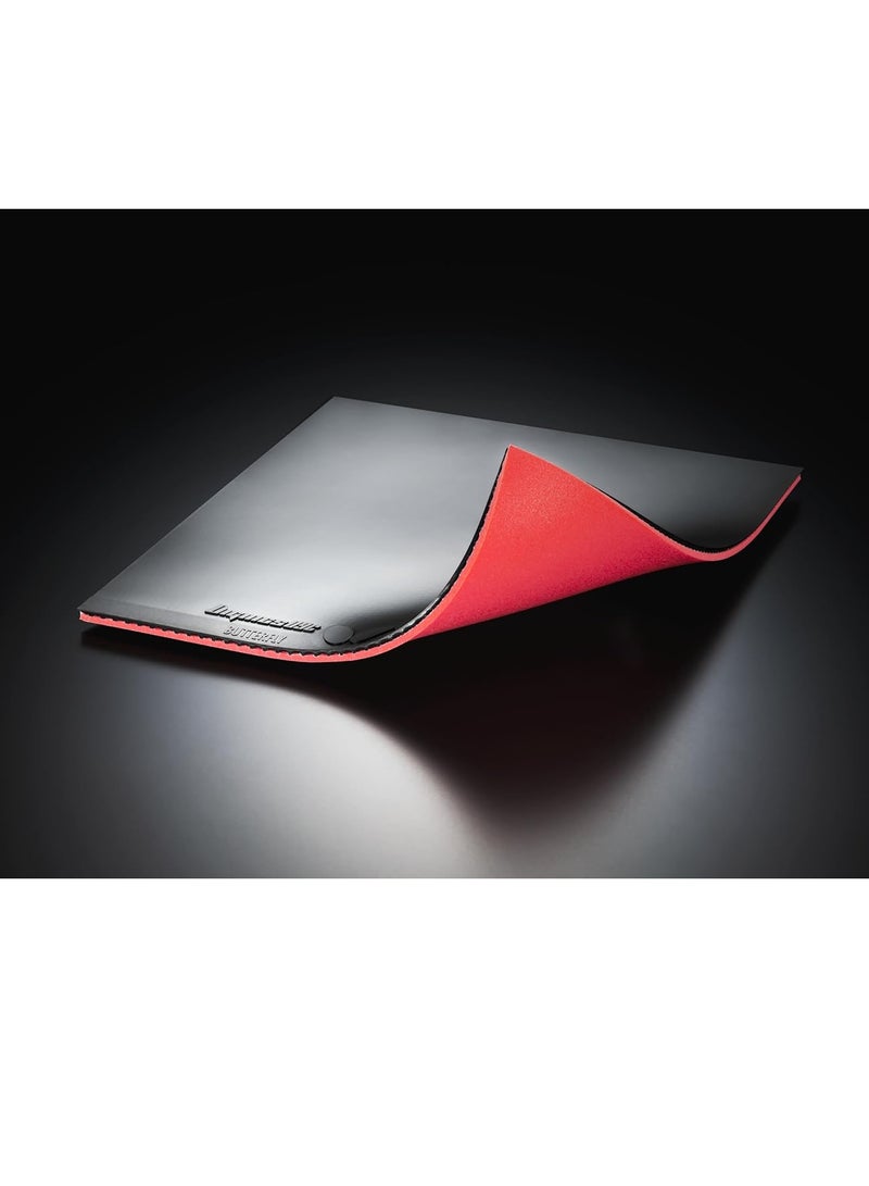 BUTTERFLY Butterfly Dignics 09C Table Tennis Rubber Inverted Professional Butterfly Table Tennis Rubber Black (1.9mm) 4906901203341  - Image 3