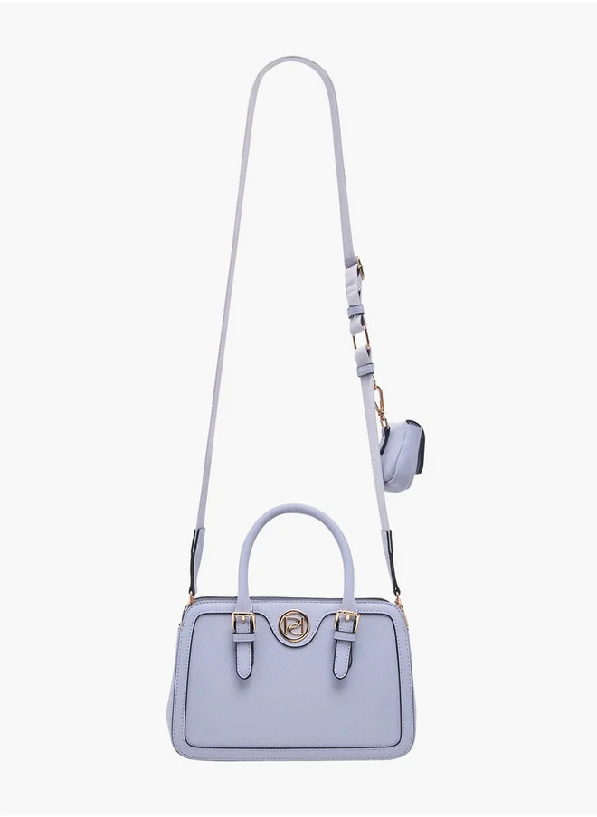 بابريكا Solid Tote Bag with Double Handles and Detachable Coin Purse