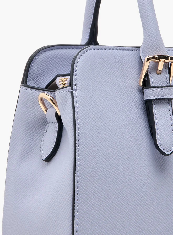 Paprika Solid Tote Bag with Double Handles and Detachable Coin Purse