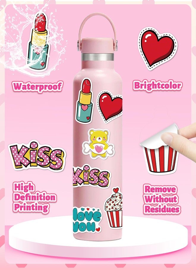 Greingways 300 Pcs Valentines Day Stickers, Bulk Valentines Day Gifts, Heart Stickers Crafts for Kids Classroom School, Party Favors Decorations for Kids Teens Girls - Image 3