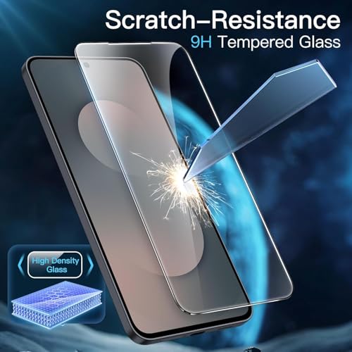 OpenTech® Military-Grade Gorilla Tempered Glass for Samsung Galaxy S25 FE 5G (6.7 Inch) with Edge to Edge Coverage - Case Friendly, Anti-scratch and Bubble free installation kit - Image 4