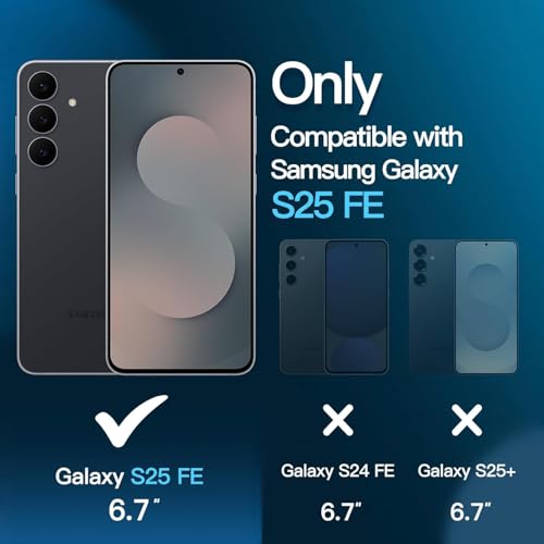 OpenTech® Military-Grade Gorilla Tempered Glass for Samsung Galaxy S25 FE 5G (6.7 Inch) with Edge to Edge Coverage - Case Friendly, Anti-scratch and Bubble free installation kit - Image 2