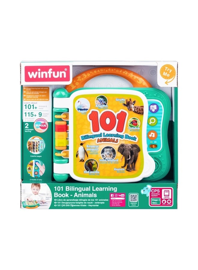 WinFun 101 Bilingual Learning Book - Animals - Image 1