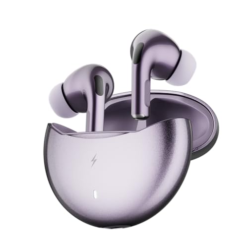 Fire-Boltt Aero TWS Earbuds Custom EQ, Wireless Bluetooth 5.4, Music & App Support, 50H Playtime, Fast Charging Case, 50ms Low Latency for Gaming, Touch Controls, IPX4 Waterproof, Clear Calls - Lilac - Image 4