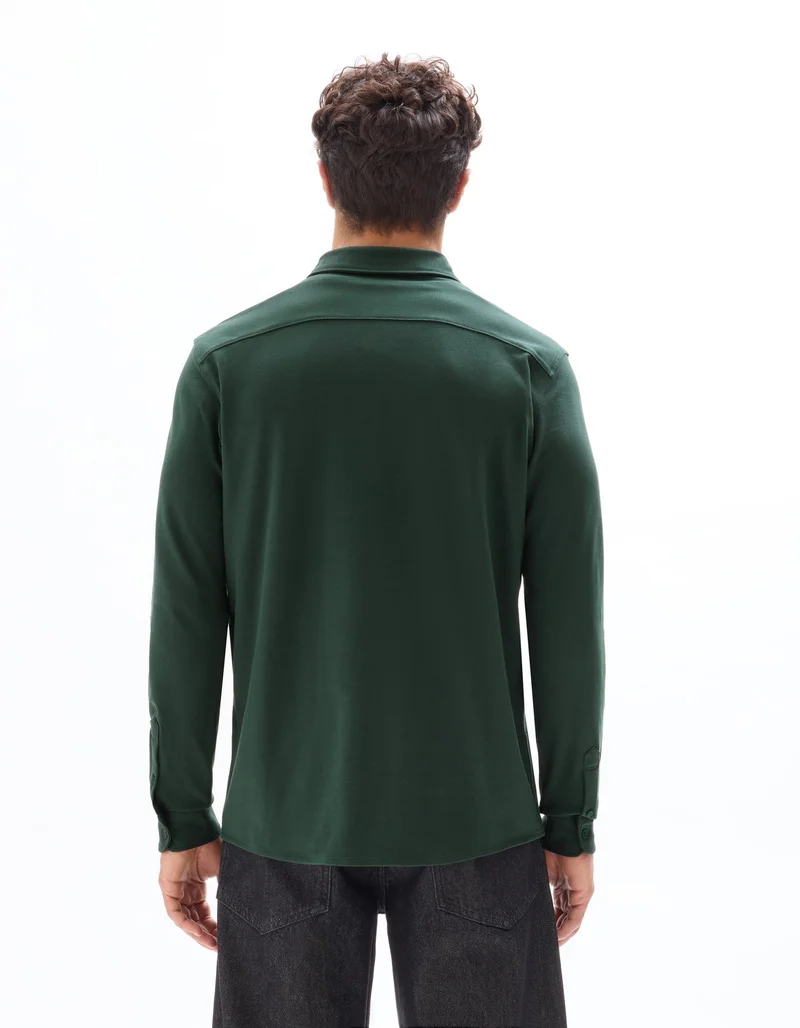 Celio  Lapic Long Sleeves Shirt for Men | Best Price UAE