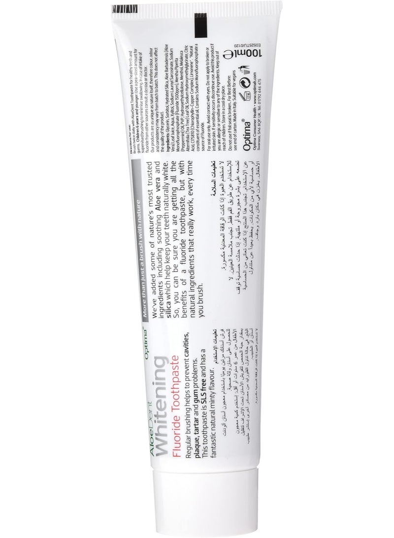 AloeDent Anti caries and whitening toothpaste with aloe vera extract - Image 2