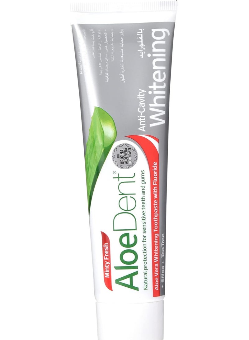 AloeDent Anti caries and whitening toothpaste with aloe vera extract - Image 3
