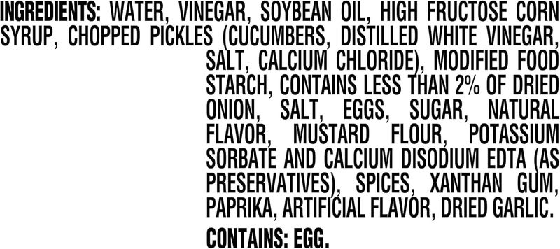 Kraft Tartar Sauce, 12 fl oz Bottle - Image 3