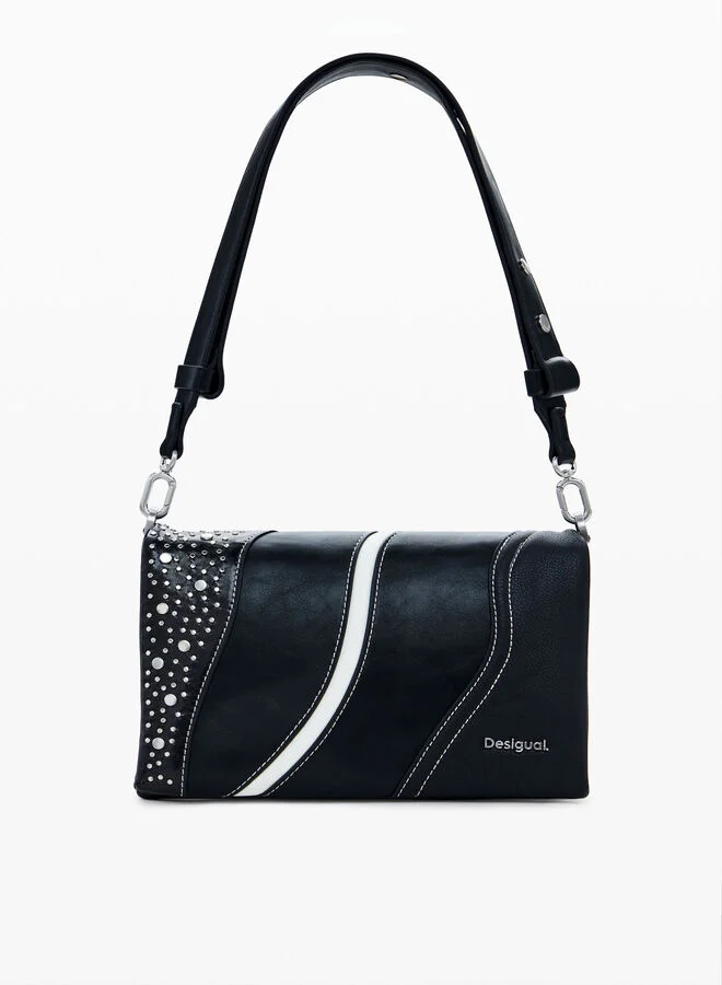 DESIGUAL Small Studded Crossbody Bag