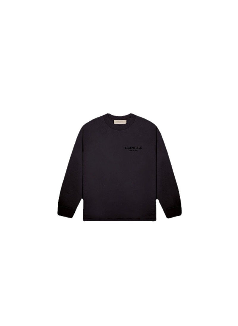 Generic - 2022 SS Long-Sleeve T-Shirt Black Velvet FOG Essentials Sweatshirt Shallow oats - Image 1
