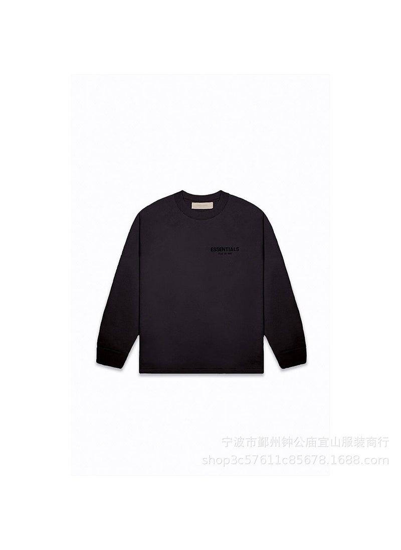 Generic - 2022 SS Long-Sleeve T-Shirt Black Velvet FOG Essentials Sweatshirt Shallow oats - Image 1
