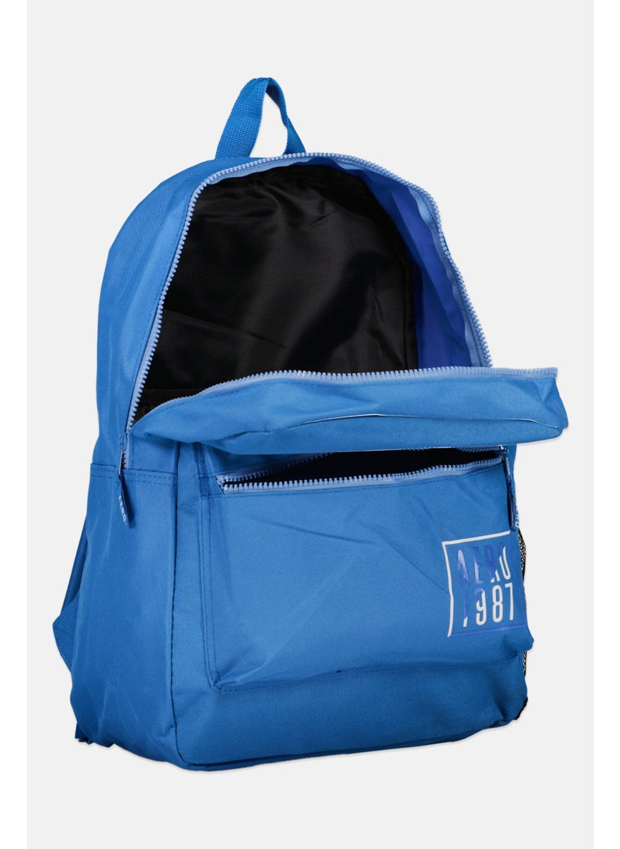 Aeropostale - Women Brand Logo Field Backpack ll 32 L x 44 H x 13 W cm, Blue - Image 1