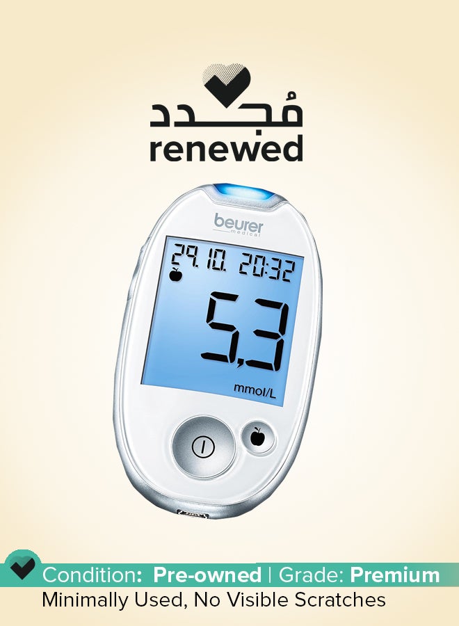 Beurer Renewed - GL 44 mmol/L Blood Glucose Monitoring System - Image 1