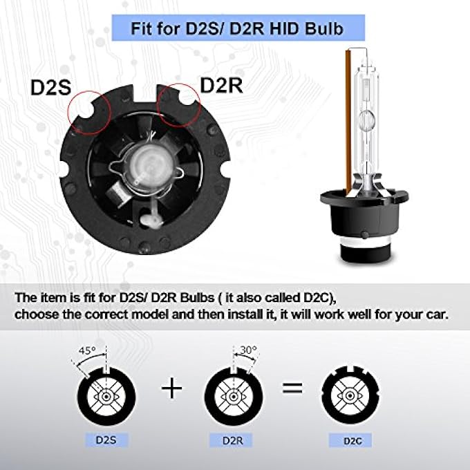 RCP D2S4  A Pair D2S D2R 4300K Xenon Hid Replacement Bulb Factory White Warm White Metal Stents Base 12V Car Headlight Lamps Head Lights 35W - Image 4
