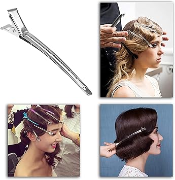 Kare Kind مجموعة كير كايند لتلوين وتصفيف الشعر 9 قطع 3 فرش فردية 1 مشط فرشاة لصبغ الشعر 5 مشابك شعر للاستخدام في الباليه والهايلايت والتغليف والتضفير الدقيق وعلاج الكيراتين للاستخدام المنزلي في صالونات التجميل - Image 5