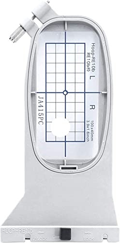 Embroidex RE10B 100mm x 40mm (3.9" x 1.6") Embroidery Hoop for Janome Memory Craft MC 500E 400E 550E Elna Expressive #864415004 - Image 4