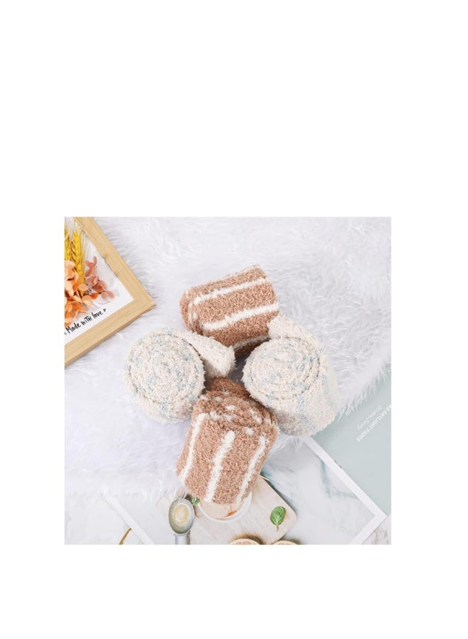 Women Thigh High Socks Extra Long Cotton Knit Warm Thick Tall Long Boot Stockings Leg Warmers (2 Pcs)  - Image 4