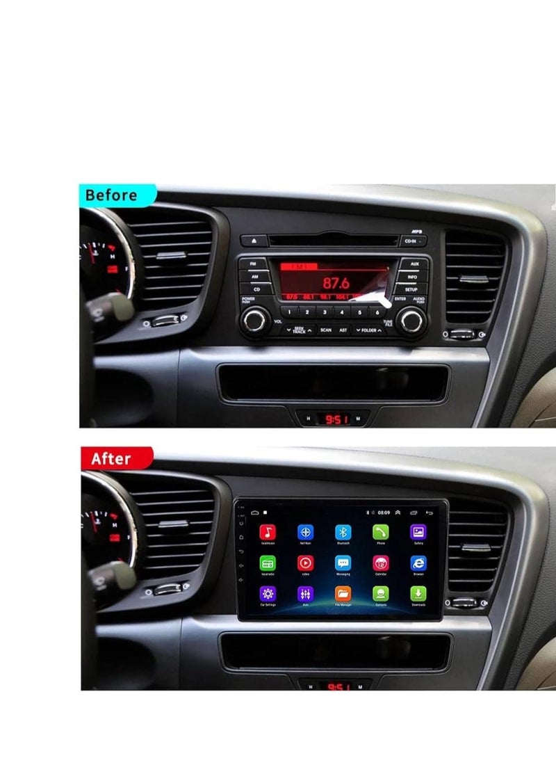 ام ان تي تعد شاشة كيا أوبتيما 2012014 جزءًا من نظام المعلومات والترفيه في السيارة يعمل بنظام التشغيل Android ويدعم ميزات مثل Apple CarPlay وAndroid Auto، مما يتيح لك توصيل هاتفك الذكي بسهولة كما أنها توفر دقة عالية تصل إلى 1080 بكسل، مما يجعلها ممتازة لعرض المعلومات والخرائط بوضوح - Image 2