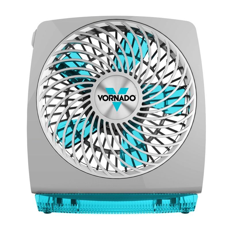 Vornado مروحة فانوارد فيت الشخصية لتدوير الهواء بتصميم قابل للطي، تدفق هواء قابل للتوجيه، حجم مدمج، مثالية للسفر أو الاستخدام على المكتب، لون أزرق - Image 4