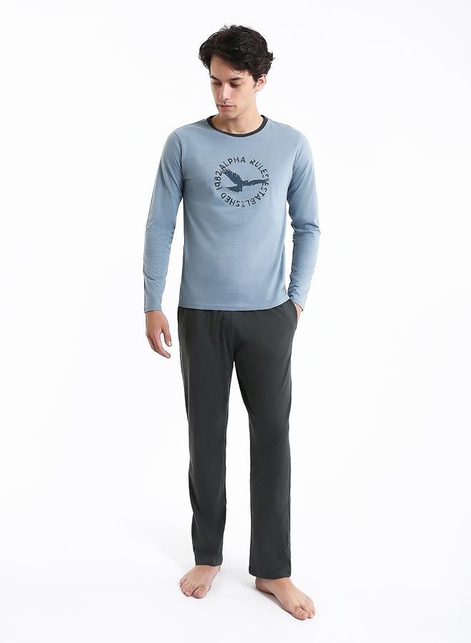 LC WAIKIKI Regular Fit Men's Pyjama Set - Image 2