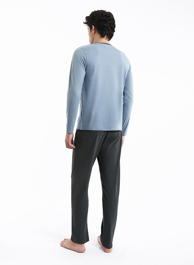 LC WAIKIKI Regular Fit Men's Pyjama Set - Image 5