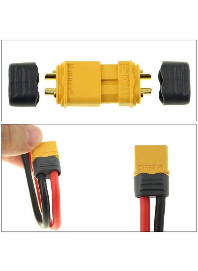 SoloGood Amass 20 Pair Xt60H Bullet Connector Plug Upgrated Of Xt60 Sheath Female & Male Gold Plated For Rc Parts  - Image 3
