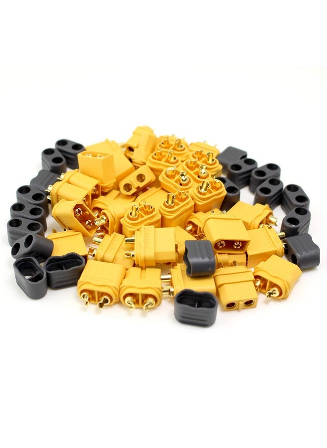 SoloGood Amass 20 Pair Xt60H Bullet Connector Plug Upgrated Of Xt60 Sheath Female & Male Gold Plated For Rc Parts  - Image 5