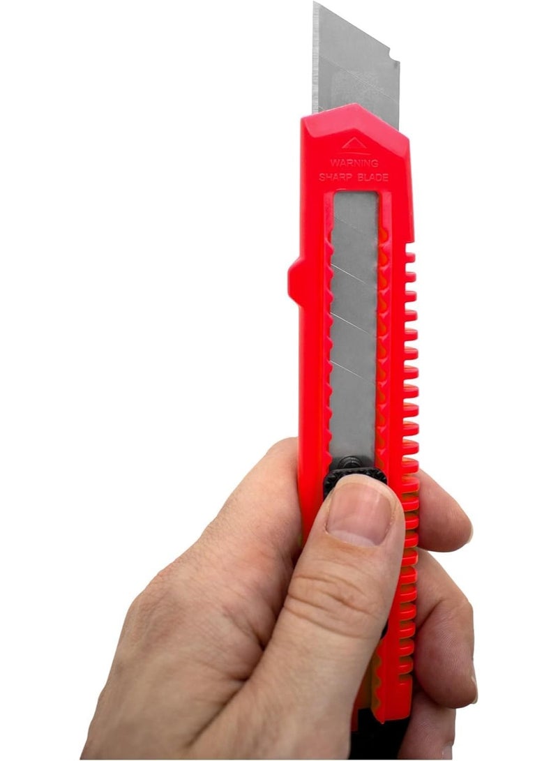 Emerald 9mm Utility Cutter – Heavy-Duty Retractable Knife for Precision Cutting, Ideal for DIY and Professional Use - Image 4