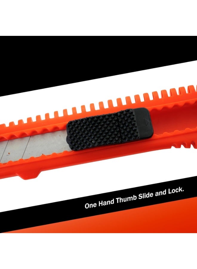 Emerald 9mm Utility Cutter – Heavy-Duty Retractable Knife for Precision Cutting, Ideal for DIY and Professional Use - Image 5