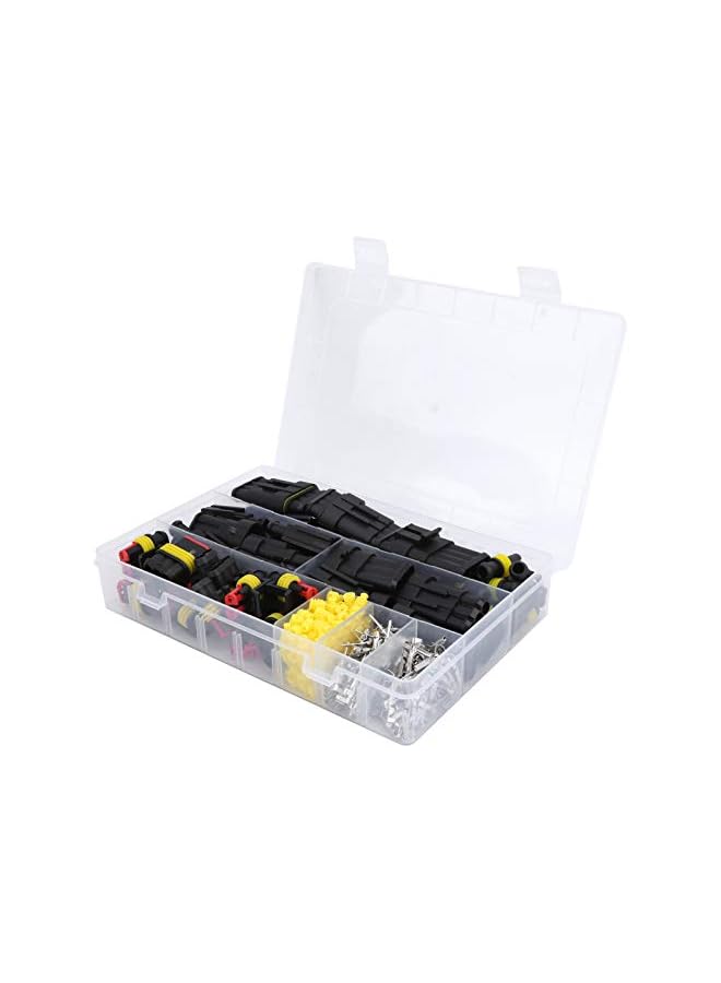 promass 352Pcs Waterproof Wire Connector Automotive Waterproof HID Saled Connect Terminal Blocks Set - Image 5