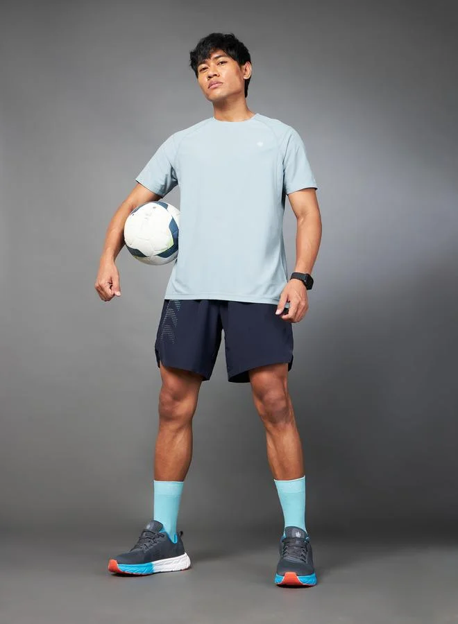 Cult Men Breathable Grey Training Shirt