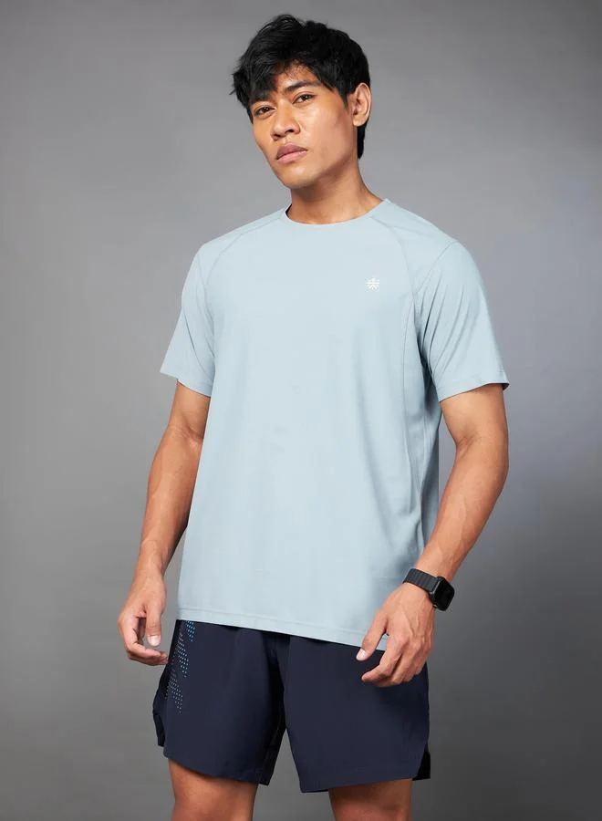 Cult Men Breathable Grey Training Shirt