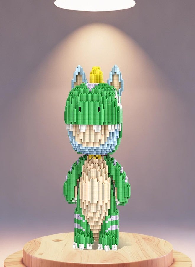 DAHONPA Creative Dragon Horse Micro Building Blocks Set (3900 Pieces) Gift for Adults and Kids - Image 5