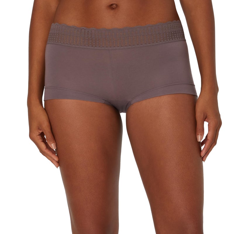 Maidenform Women's Underwear Boy Shorts Pack, 3-Pack, Stretch Cotton Underwear Women Pack, Comfy Boy short Panties for Women - Image 2