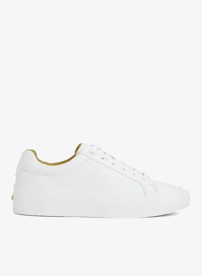 CALVIN KLEIN VULCANISED LACE UP TRAINERS