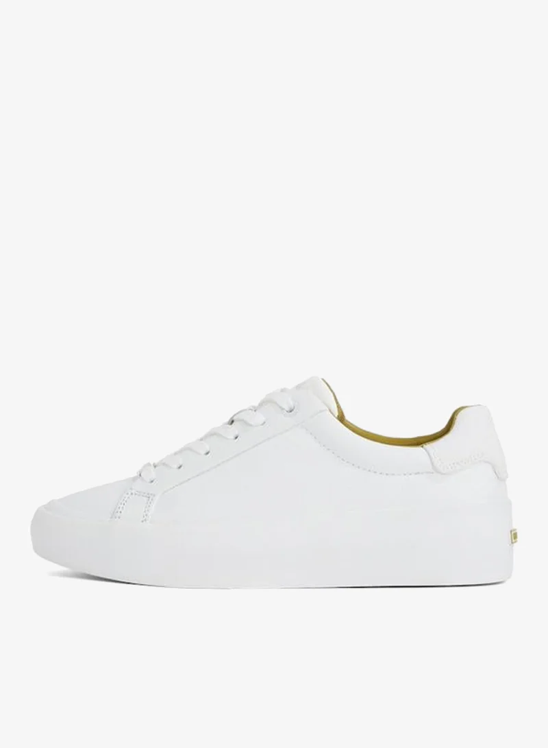 CALVIN KLEIN VULCANISED LACE UP TRAINERS